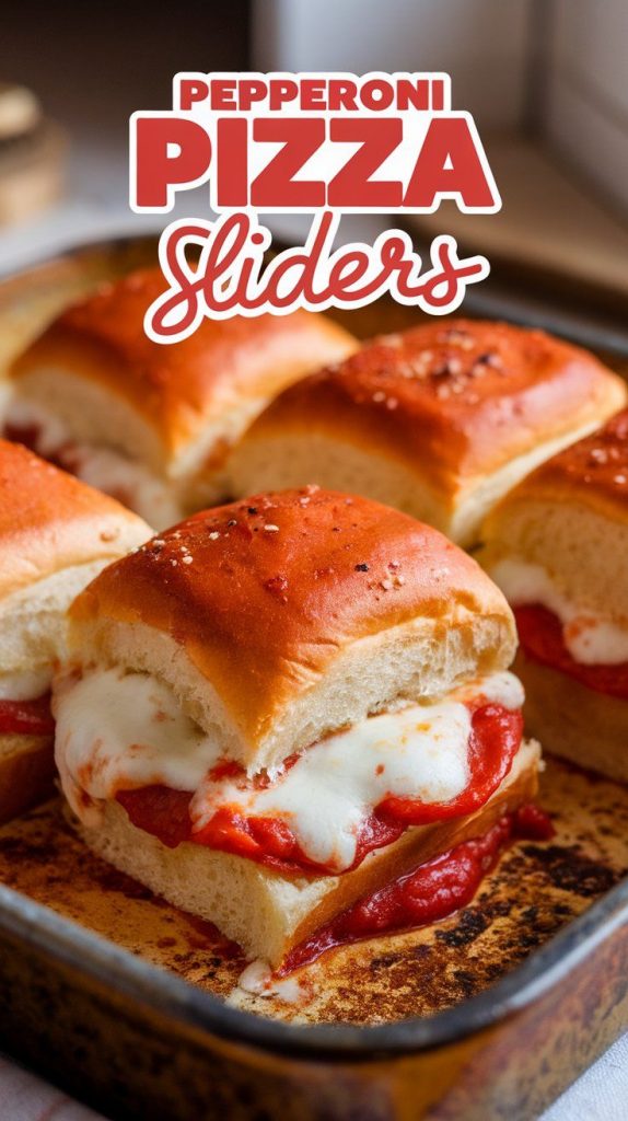 Pepperoni Pizza Sliders 3