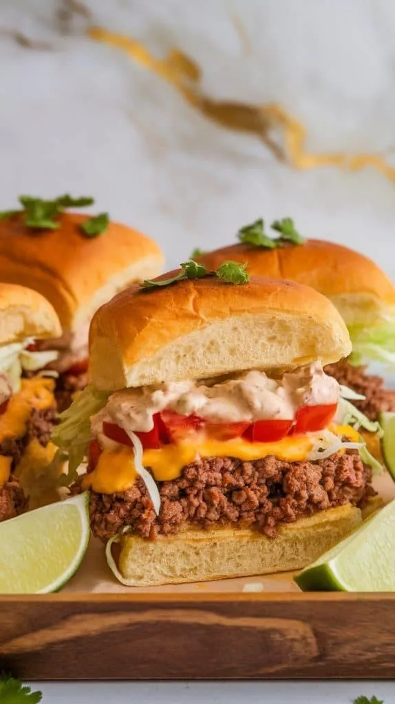 Taco Sliders Recipe 6