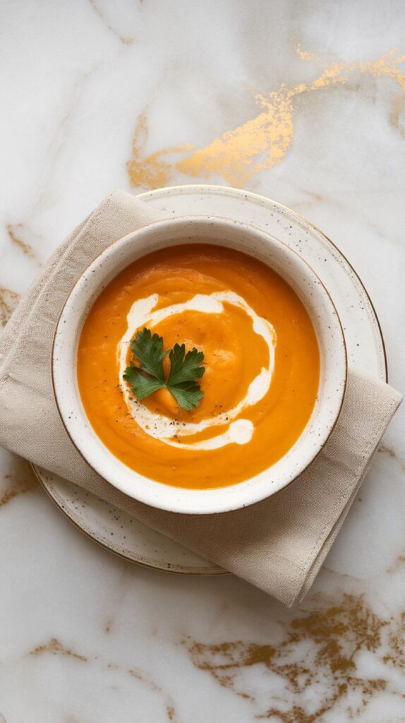 Butternut Squash and Carrot Soup