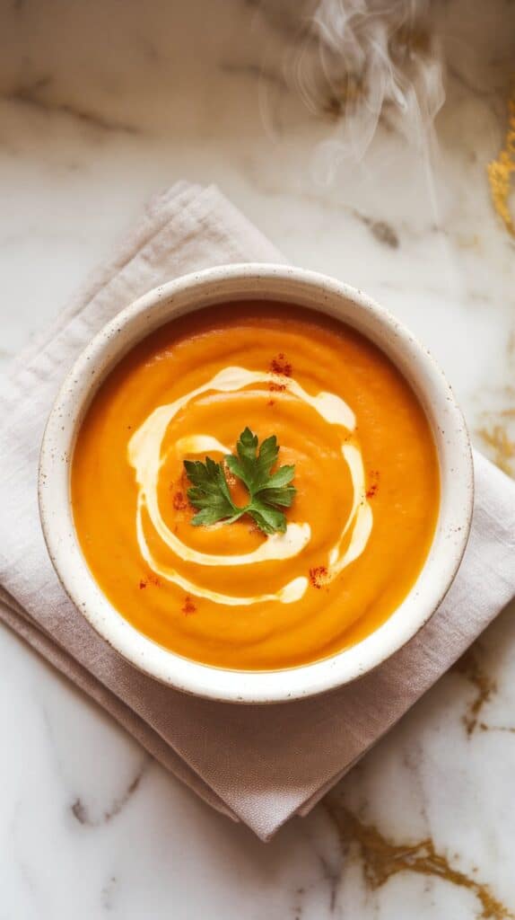 Butternut Squash and Carrot Soup