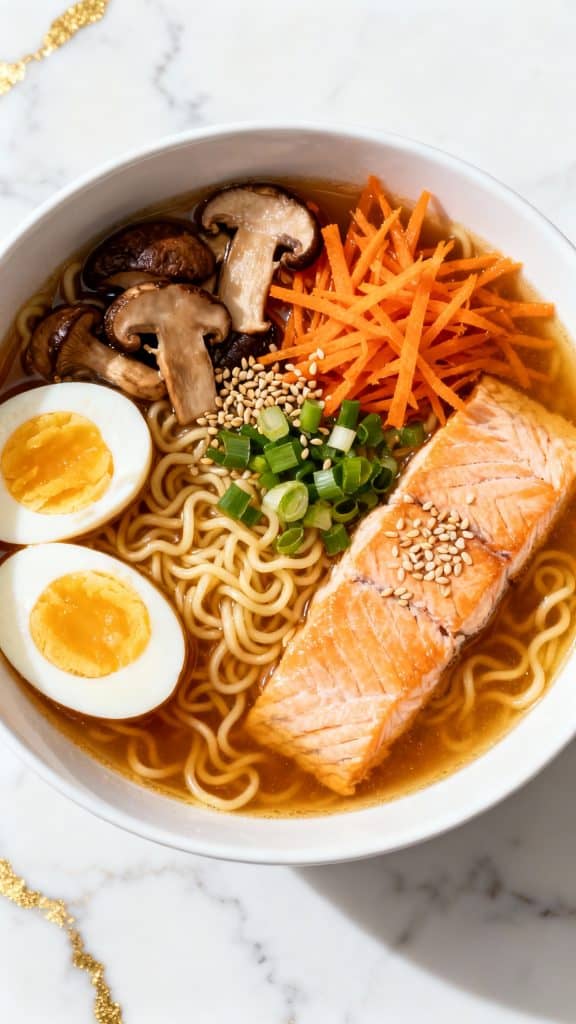 Easy Salmon Ramen