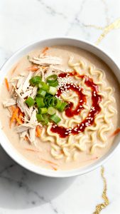 Creamy Chicken Ramen Soup