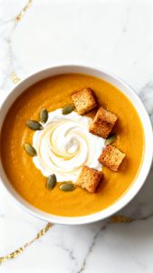 Butternut Squash and Carrot Soup