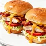 Honey Mustard BLT Chicken Sliders