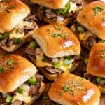 Philly Cheesesteak Sliders