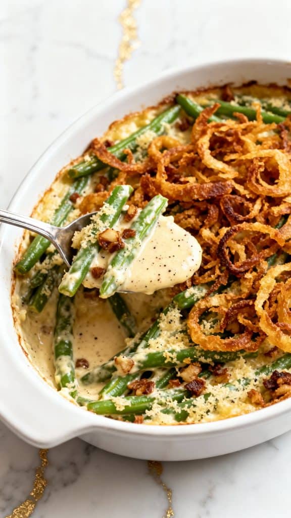 No-Mushroom Green Bean Casserole