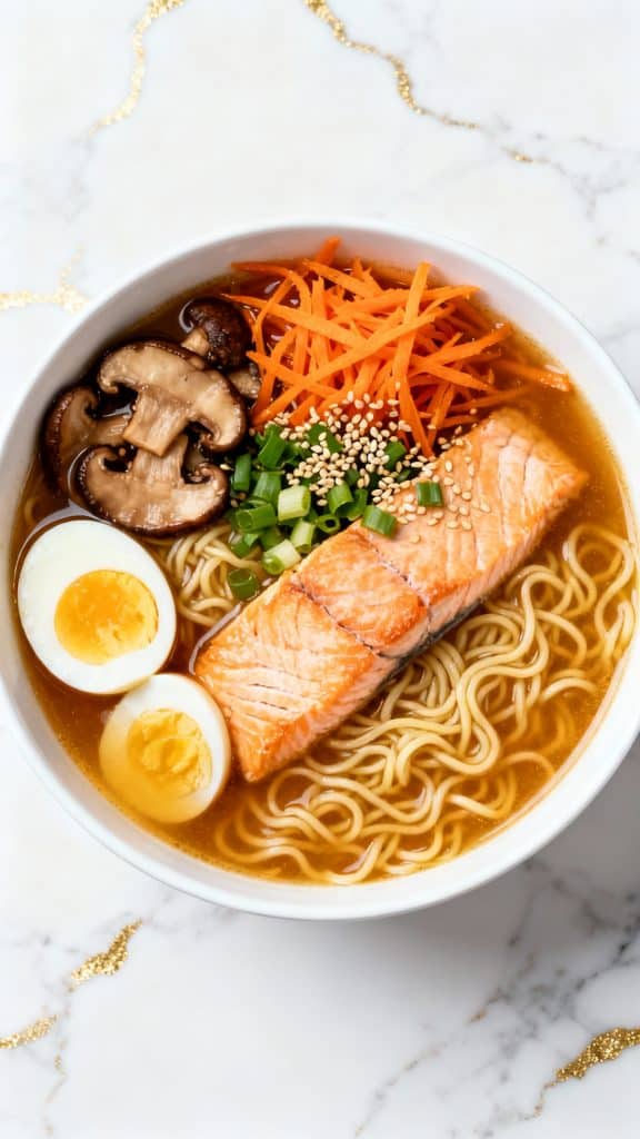 Easy Salmon Ramen