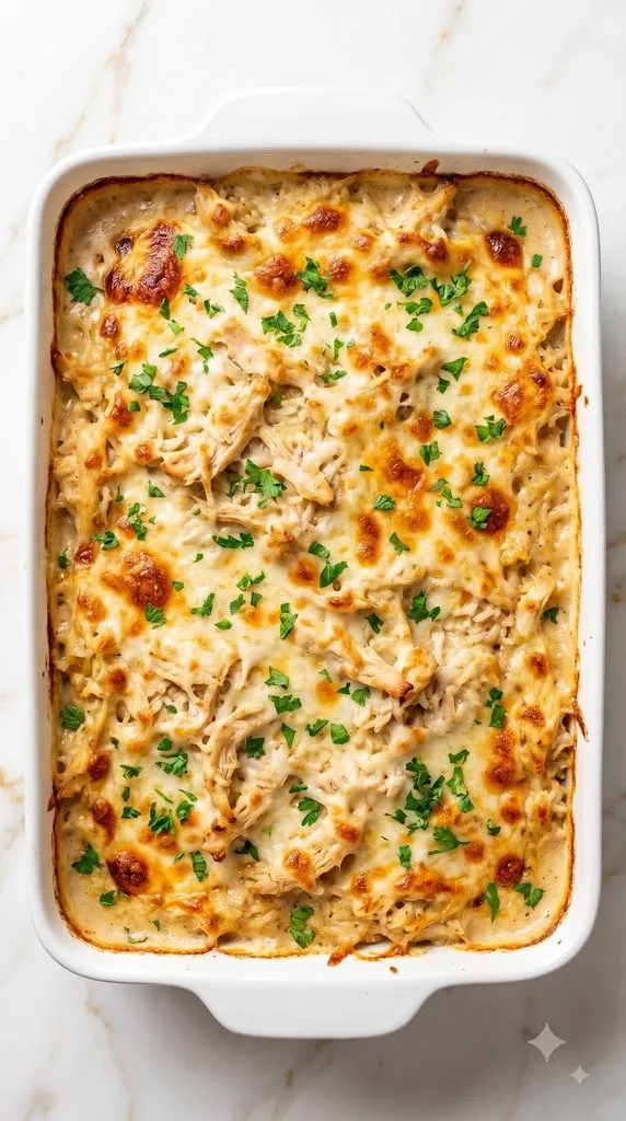 Angel Chicken Rice Casserole