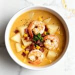 Bacon, Shrimp & Corn Chowder