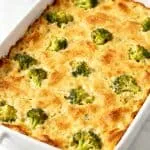 Creamy Cottage Cheese Broccoli Casserole