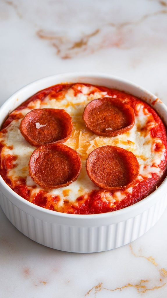 Low-Carb Cottage Cheese Pizza Bowls 1