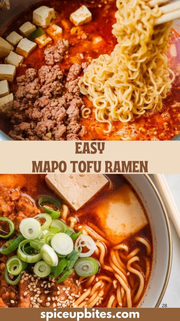Mapo Tofu Ramen