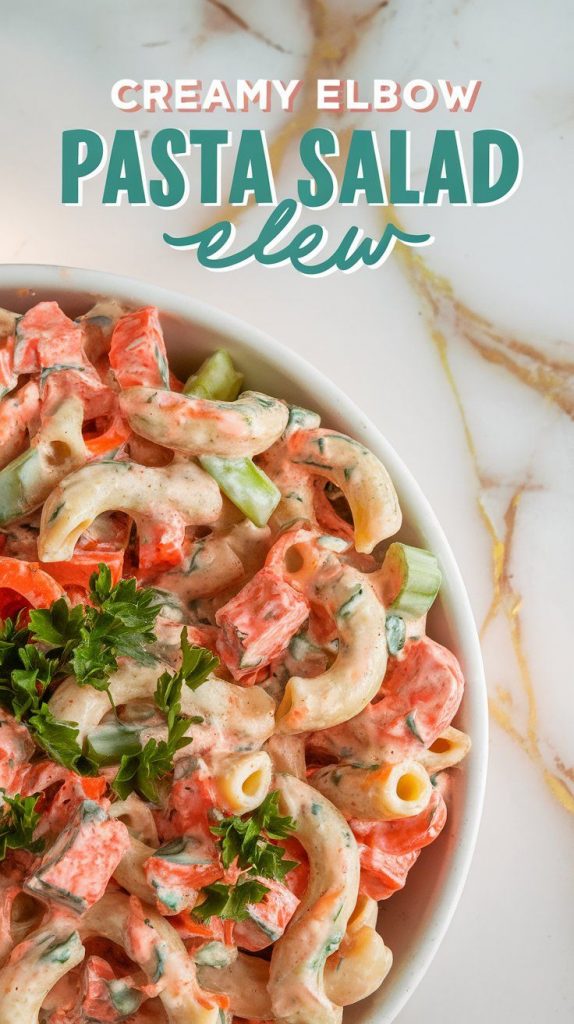 Tasty Elbow Pasta Salad