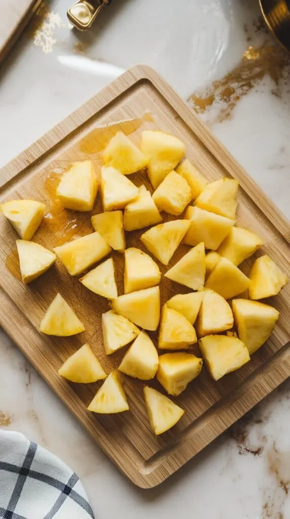 Spicy Pineapple Cucumber Slaw