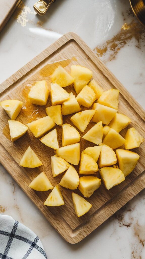 Spicy Pineapple Cucumber Slaw