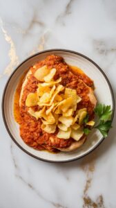 Creamy Garlic Parmesan Chicken and Chips