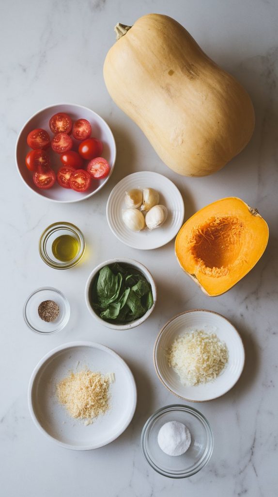 Spaghetti Squash with Roasted Tomatoes and Basil