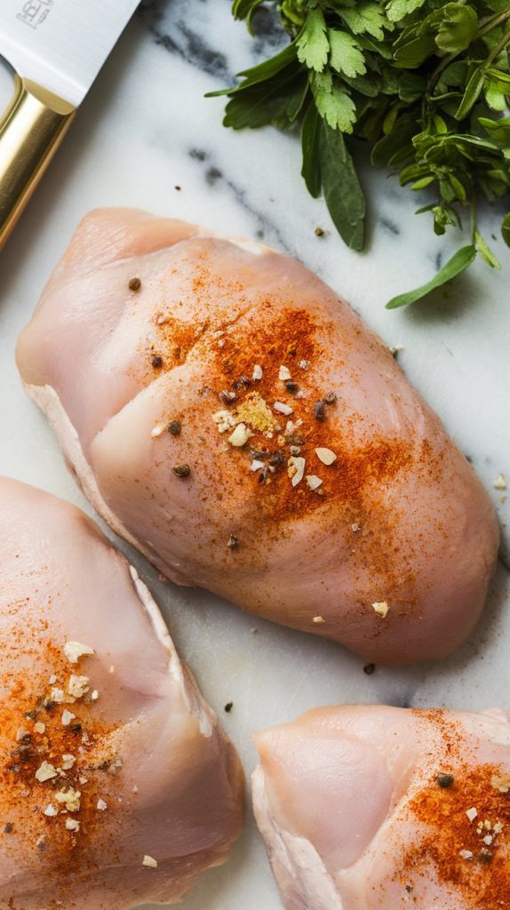 Prep the chicken
