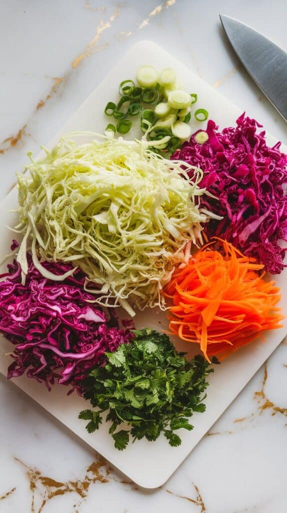 Asian Cabbage Slaw with Grilled Chicken