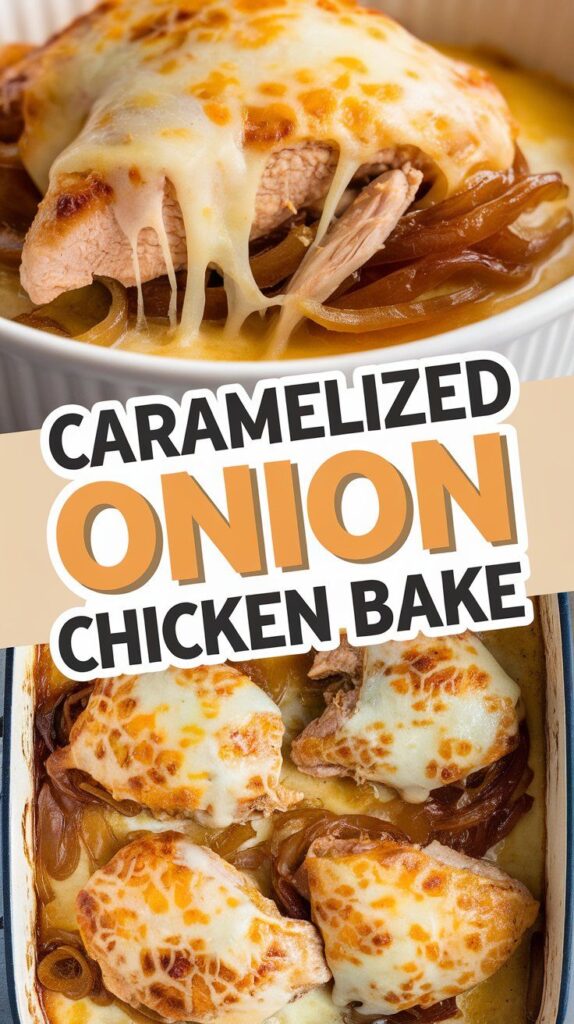 Caramelized Onion Chicken Bake