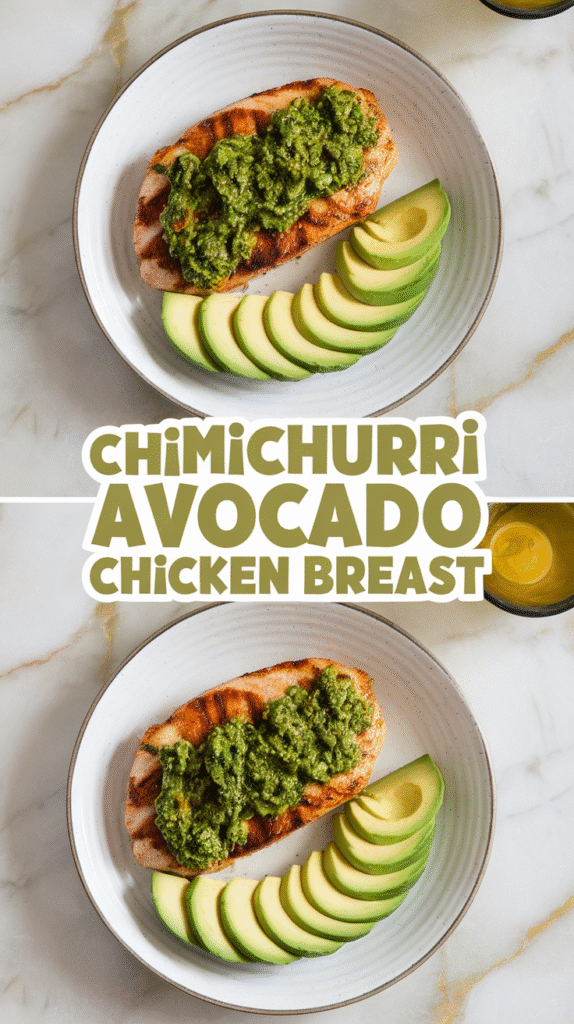 Chimichurri Avocado Chicken Breast