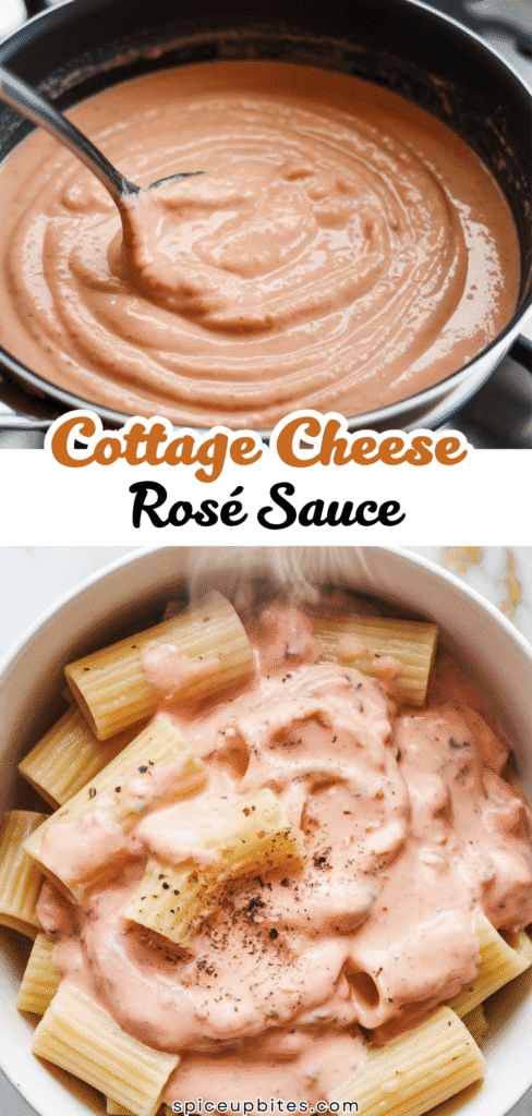 Cottage Cheese Rosé Sauce