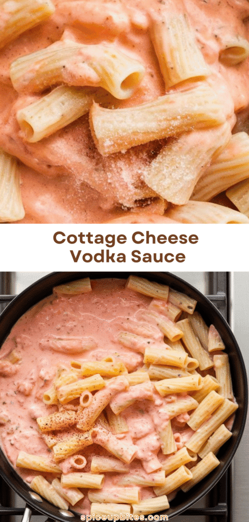 Cottage Cheese Vodka Sauce