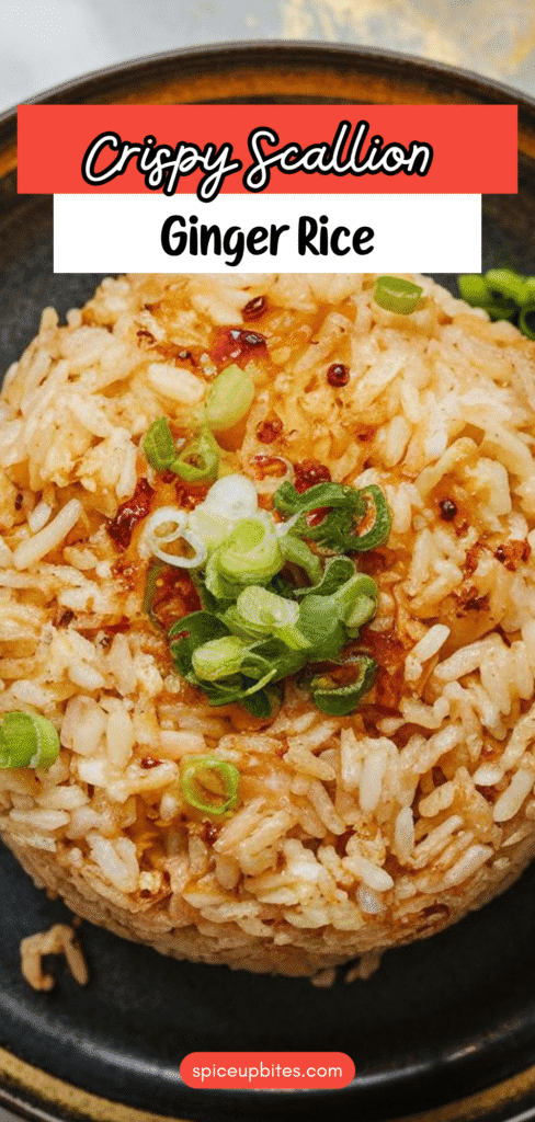  Crispy Scallion Ginger Rice