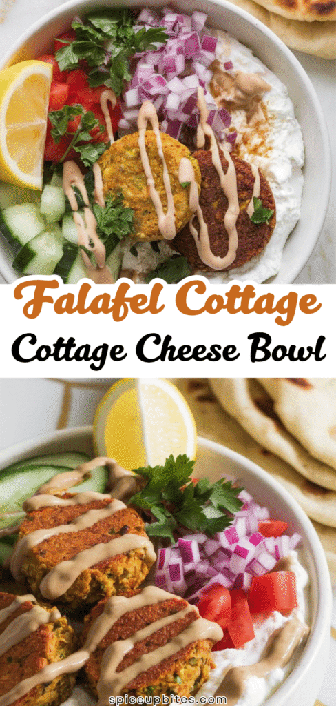 Falafel Cottage Cheese Bowl