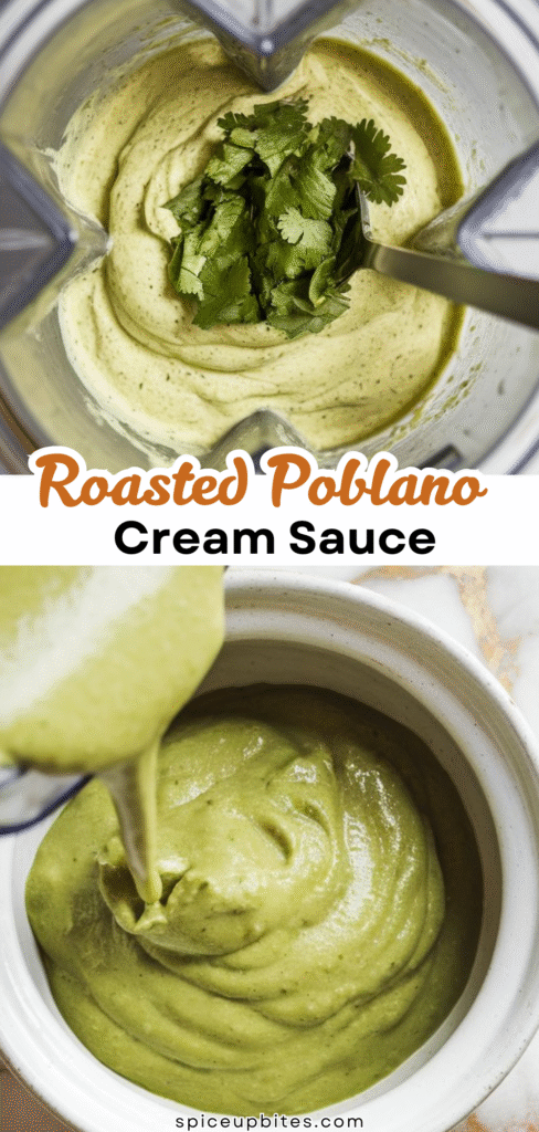 Roasted Poblano Cream Sauce