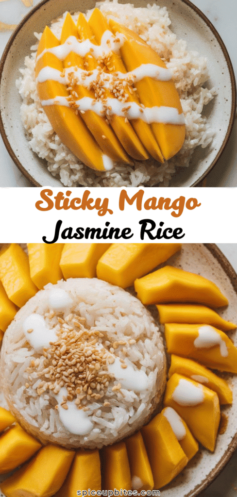 Sticky Mango Jasmine Rice