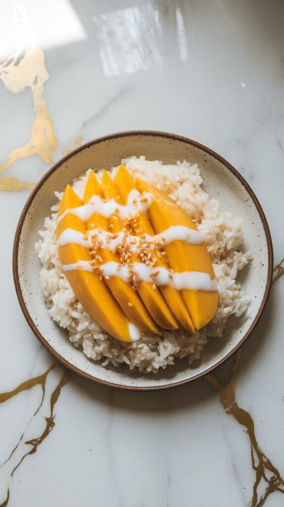 Sticky Mango Jasmine Rice