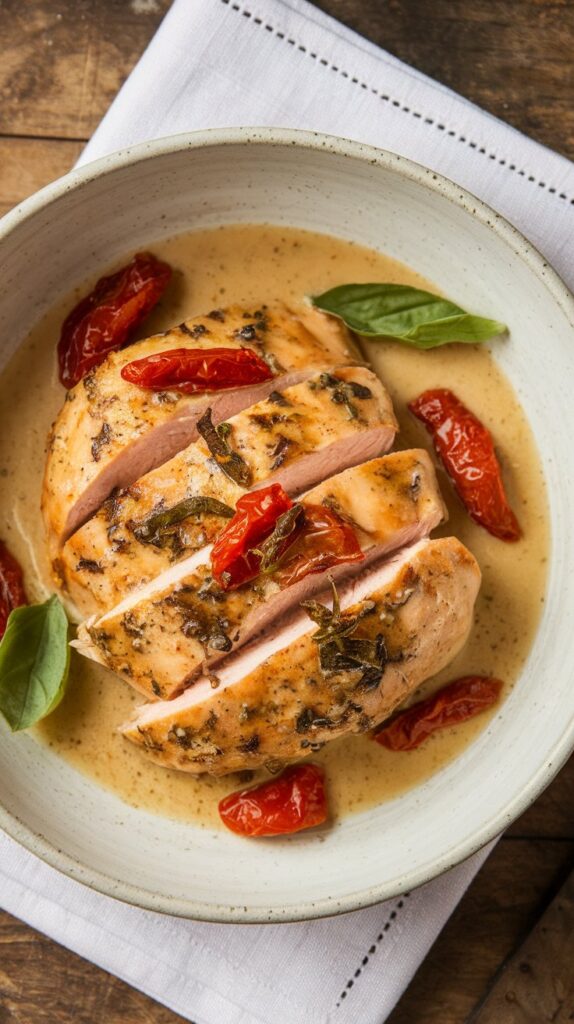 Sun-Dried Tomato Cream Chicken Breast