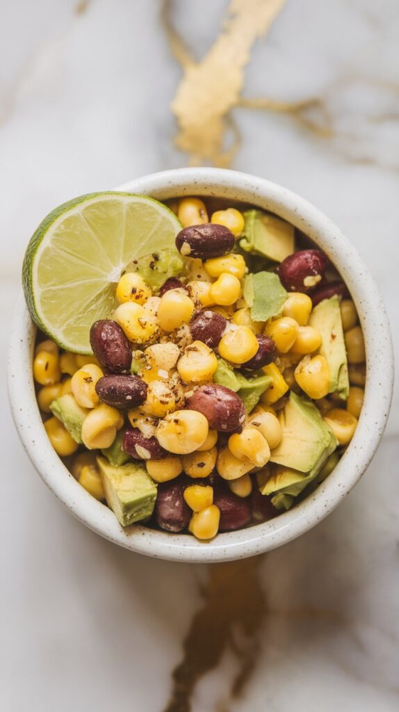 Avocado Corn and Black Bean Salsa