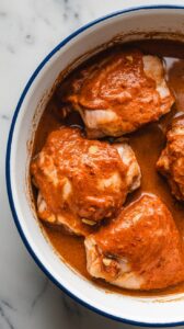 Red Pepper Almond Marinade