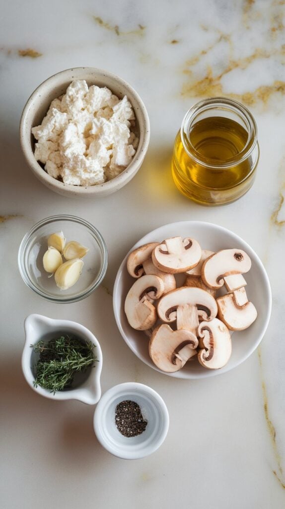 Sautéed Mushroom & Thyme Cottage Cheese Bowl