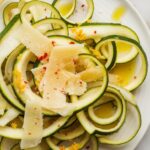 Sautéed Zucchini Ribbons with Lemon and Garlic