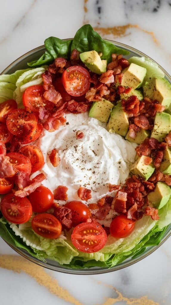BLT Cottage Cheese Bowl