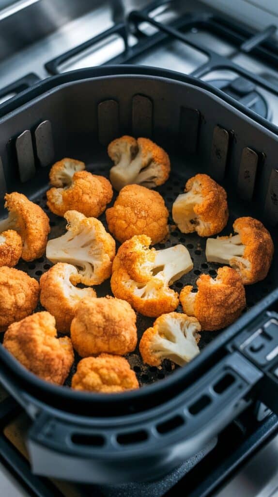 Air Fryer Buffalo Cauliflower Bites