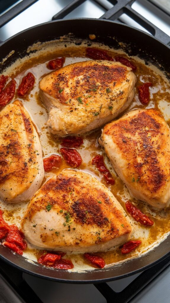 Sun-Dried Tomato Cream Chicken Breast