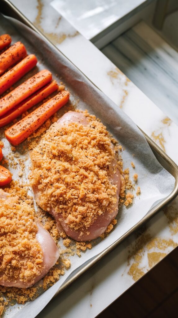 Crispy Buffalo Ranch Chicken