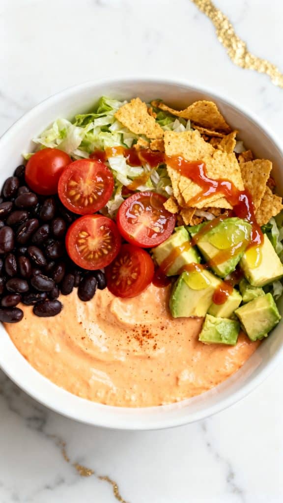 Cottage Cheese Taco Bowl