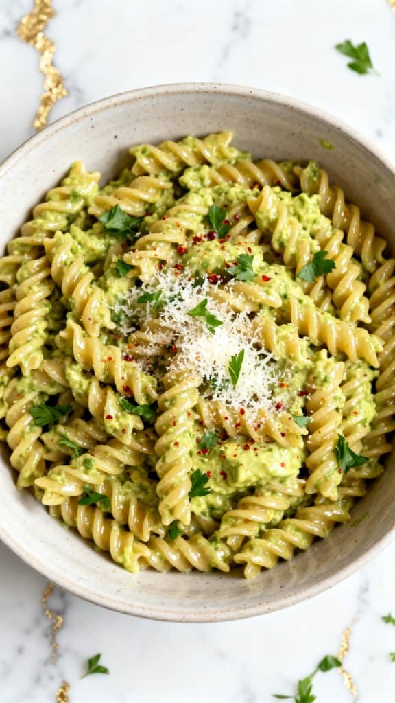 Avocado and Cottage Cheese Sauce