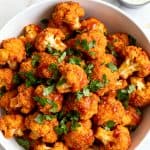 Air Fryer Buffalo Cauliflower Bites