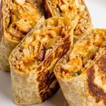 High-Protein Buffalo Chicken Burritos