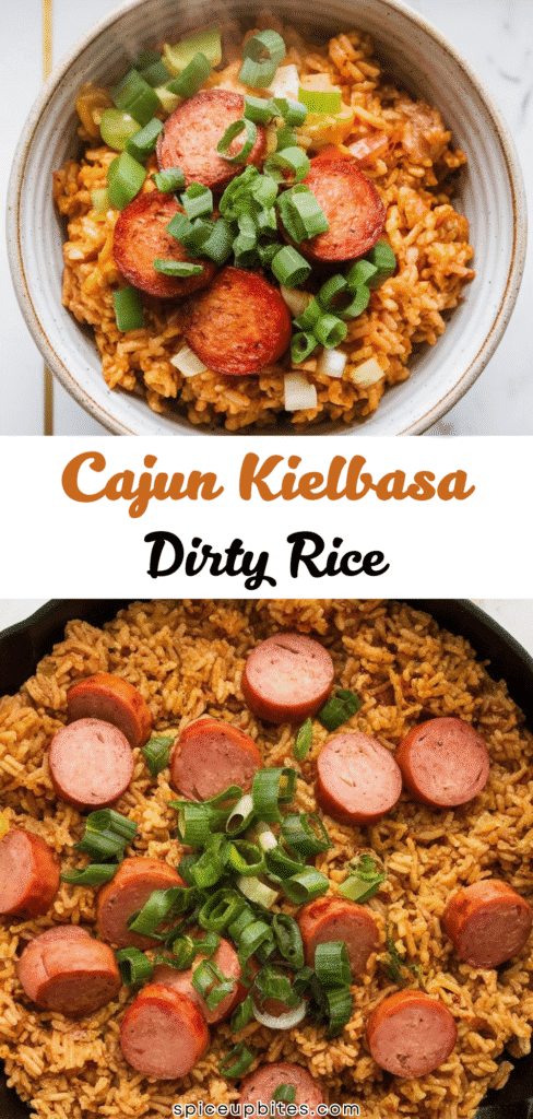 Cajun Kielbasa Dirty Rice