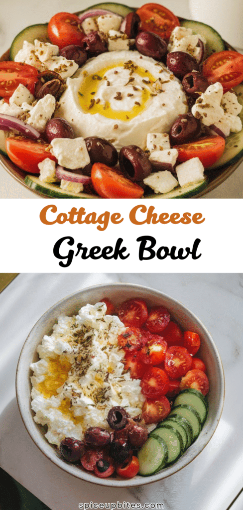 Cottage Cheese Greek Bowl