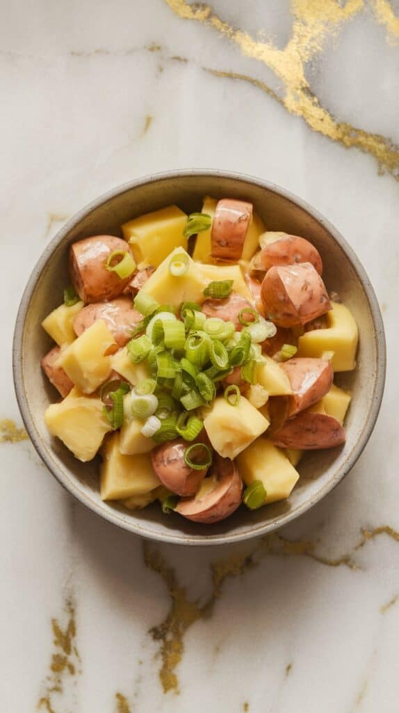Miso Honey Butter Potato Salad