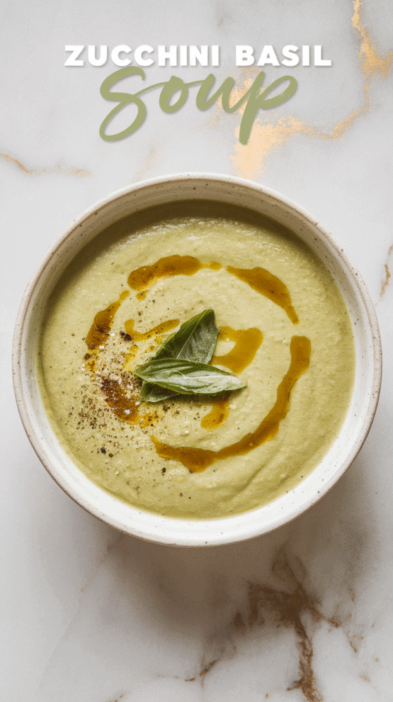 Zucchini Basil Soup