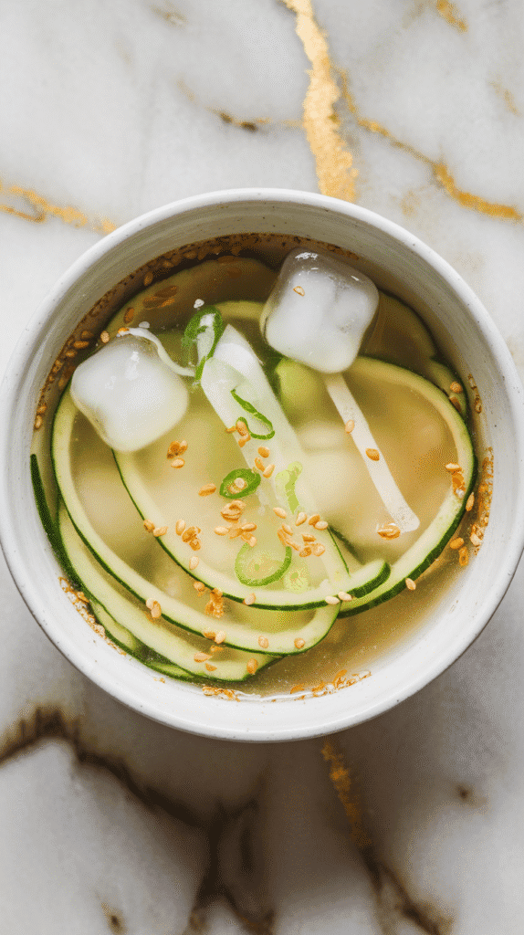 Korean Cold Cucumber Soup